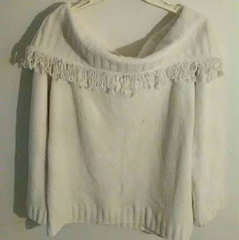 **SOLD** Off White Sweater